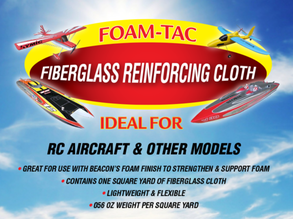 Fiberglass Reinforcing Cloth from Foam-Tac